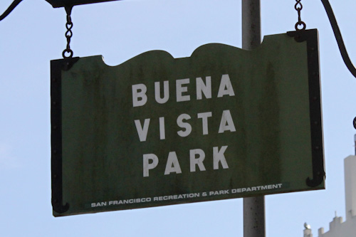 Schild Buena Vista Park