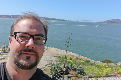 Alcatraz - Blick auf die Golden Gate Bridge